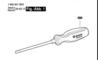 Bosch 1 600 A01 6KW Schraubendreher Screwdriver Spare Parts